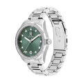 Tommy Hilfiger Green Dial Crystal-Embellished - 1782759