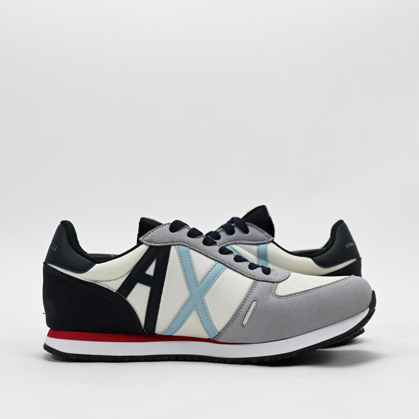 Armani Exchange Retro Running Sneakers - XUX017-XCC68-B11