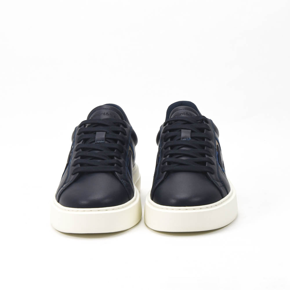 Harmont and Blaine Blue Sneakers Homme - EFM252-022-1B0-12