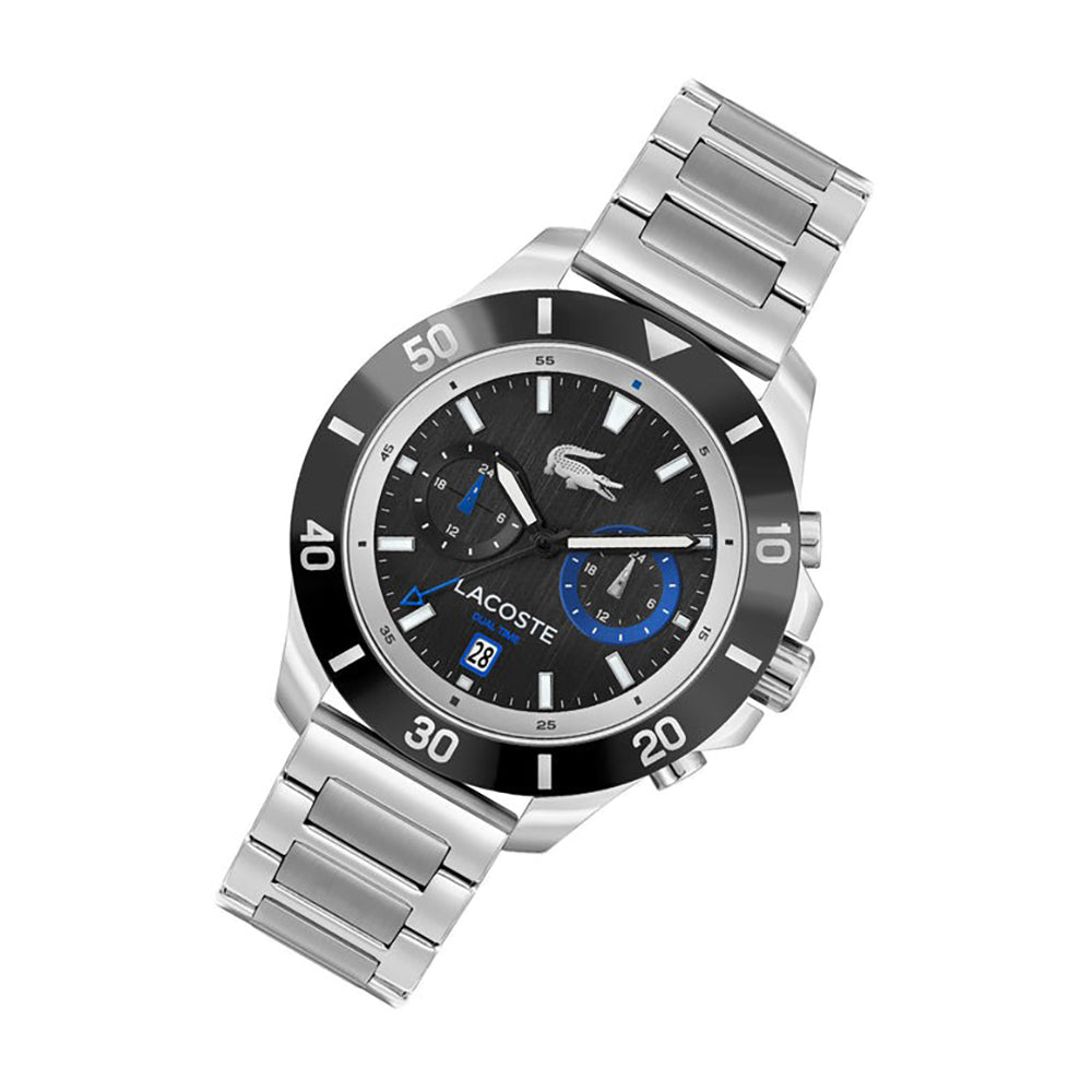 MONTRE Lacoste Stainless Steel Black Dial Multi-function Men\'s Watch - 2011342