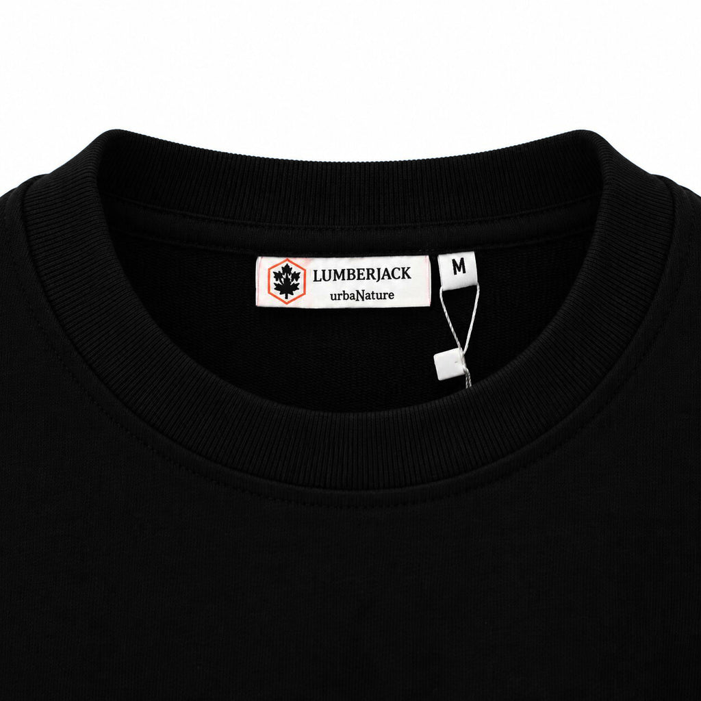 LUMBERJACK SWEAT SHIRT - LBJ-00601-BLK