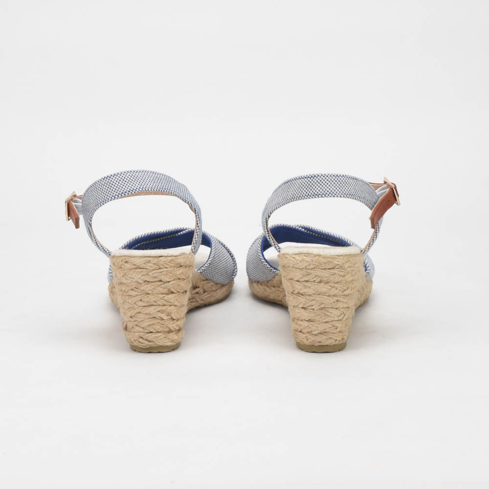 ANDRÉ SANDALES FEMME PAULETTA TEXTILE BLEU - 52314188600