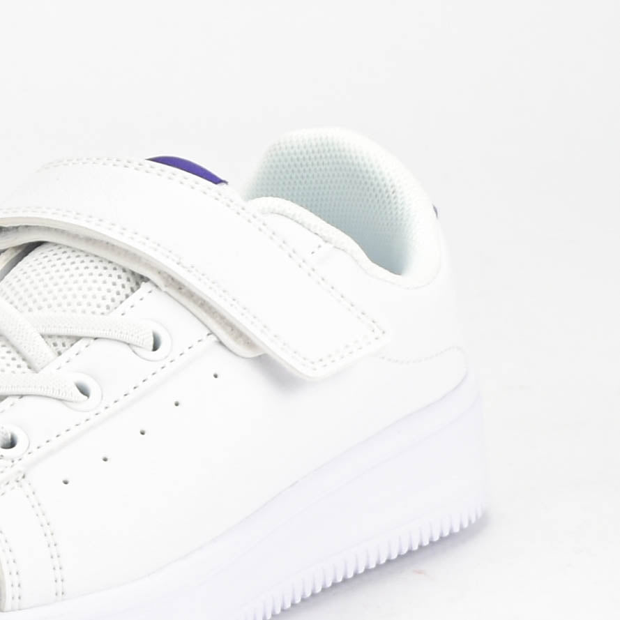 PEAK KIDS SHOES WHITE/PURPLE - EK3902B-1076
