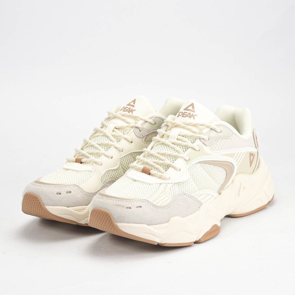Peak Taichi Sports Shoes Canvas White/Grey - ET34147E-Z490