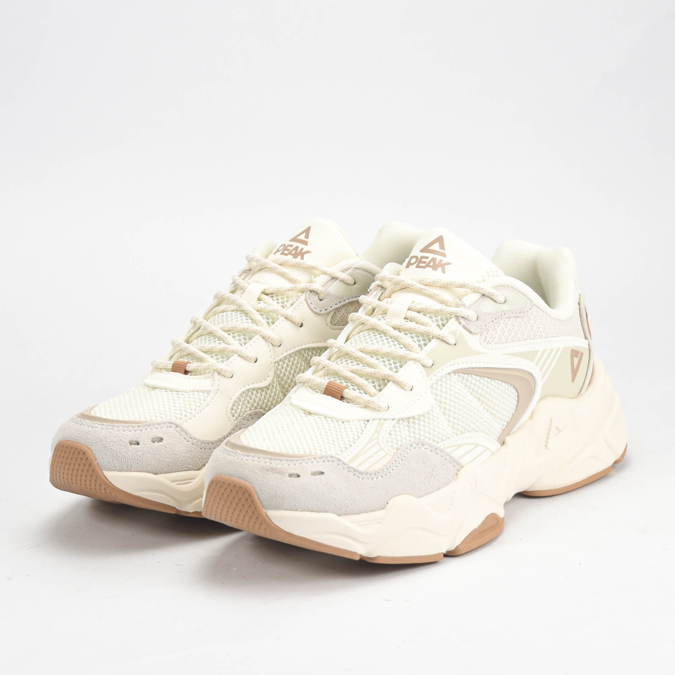 Peak Taichi Sports Shoes Canvas White/Grey - ET34147E-Z490