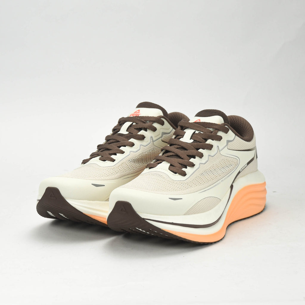 Peak Tiachi Sports Shoes Off White/Brown - EXT53227H-Z491