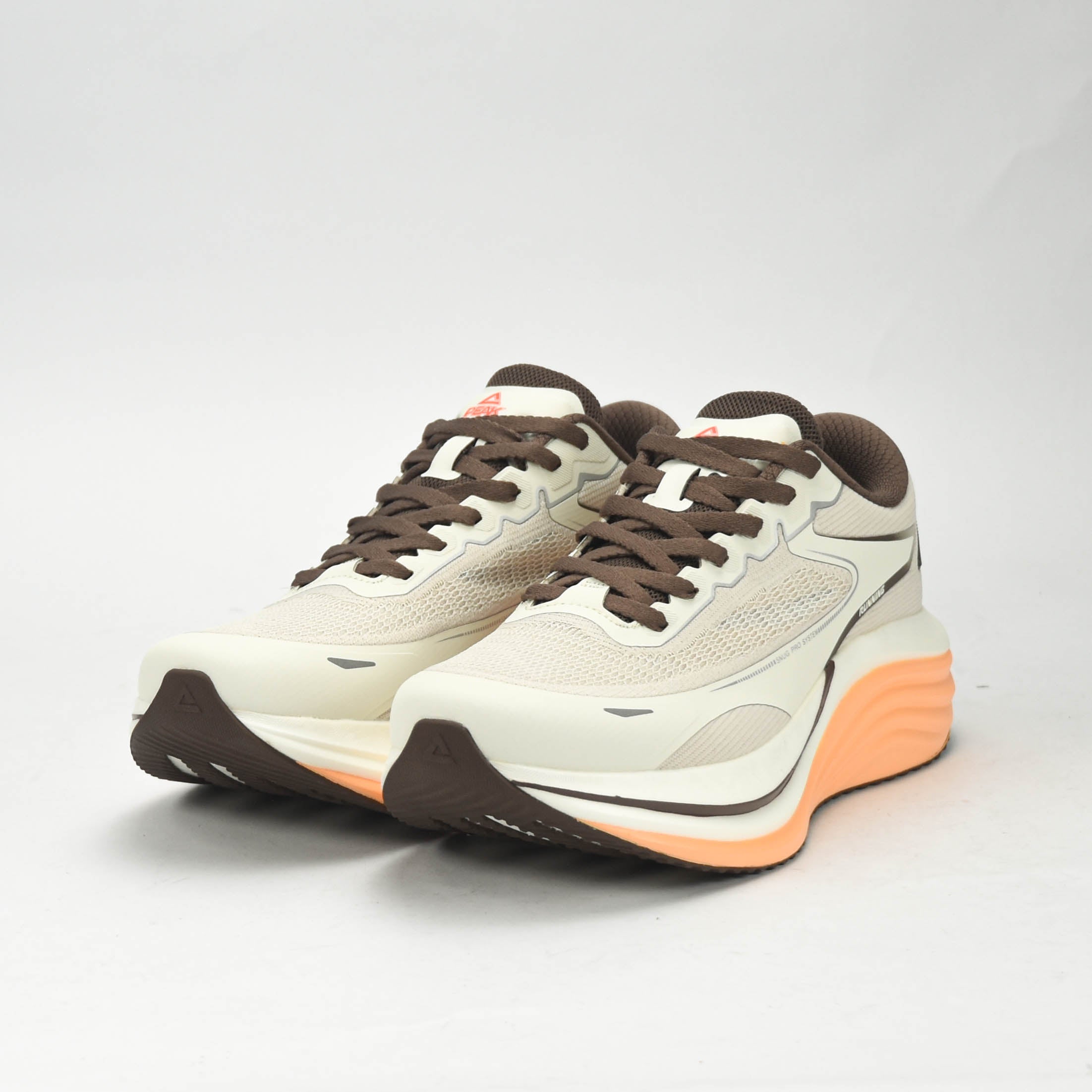 Peak Tiachi Sports Shoes Off White/Brown - EXT53227H-Z491
