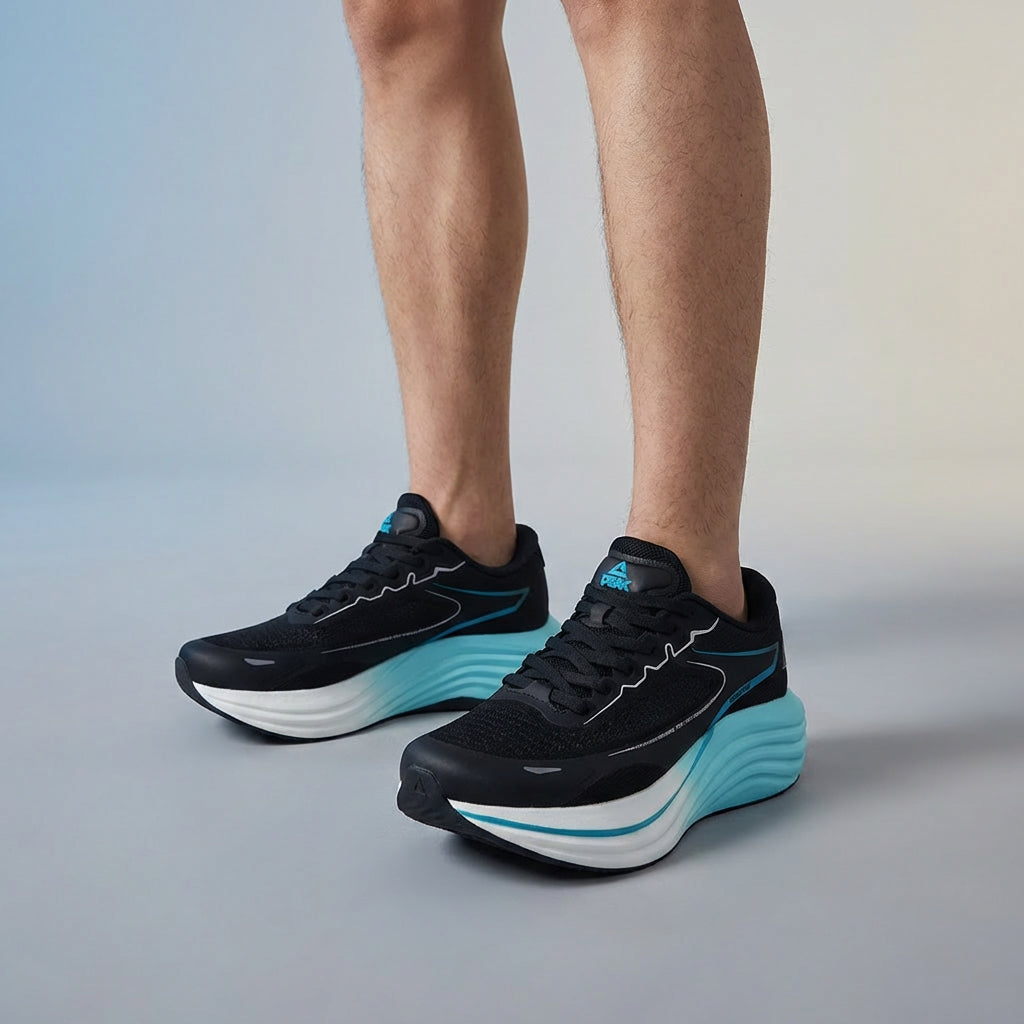 Peak Tiachi Sports Shoes Black - EXT53227H-0020