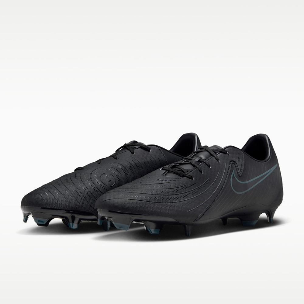 Nike Phantom GX 2 Academy Firm Ground Cleats  Black/Deep Jungle - FD6723-002
