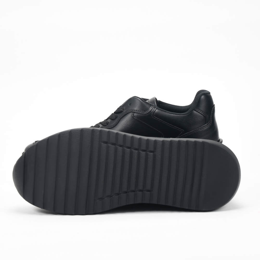 Harmont and Blaine Sneakers Leather Black - EFM252.070.1B0.11