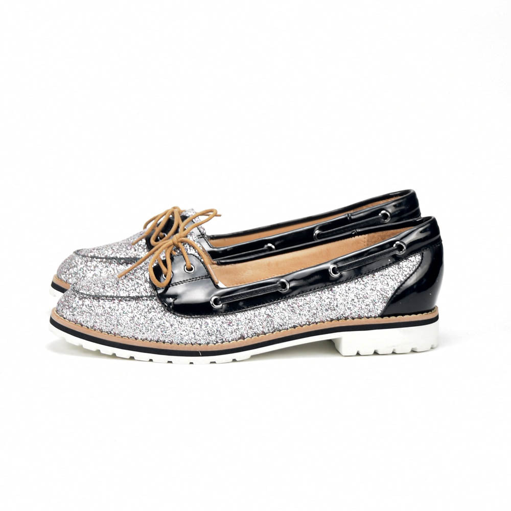 ANDRÉ MOCASSIN JAY ARGENT FEMME - 52124872221