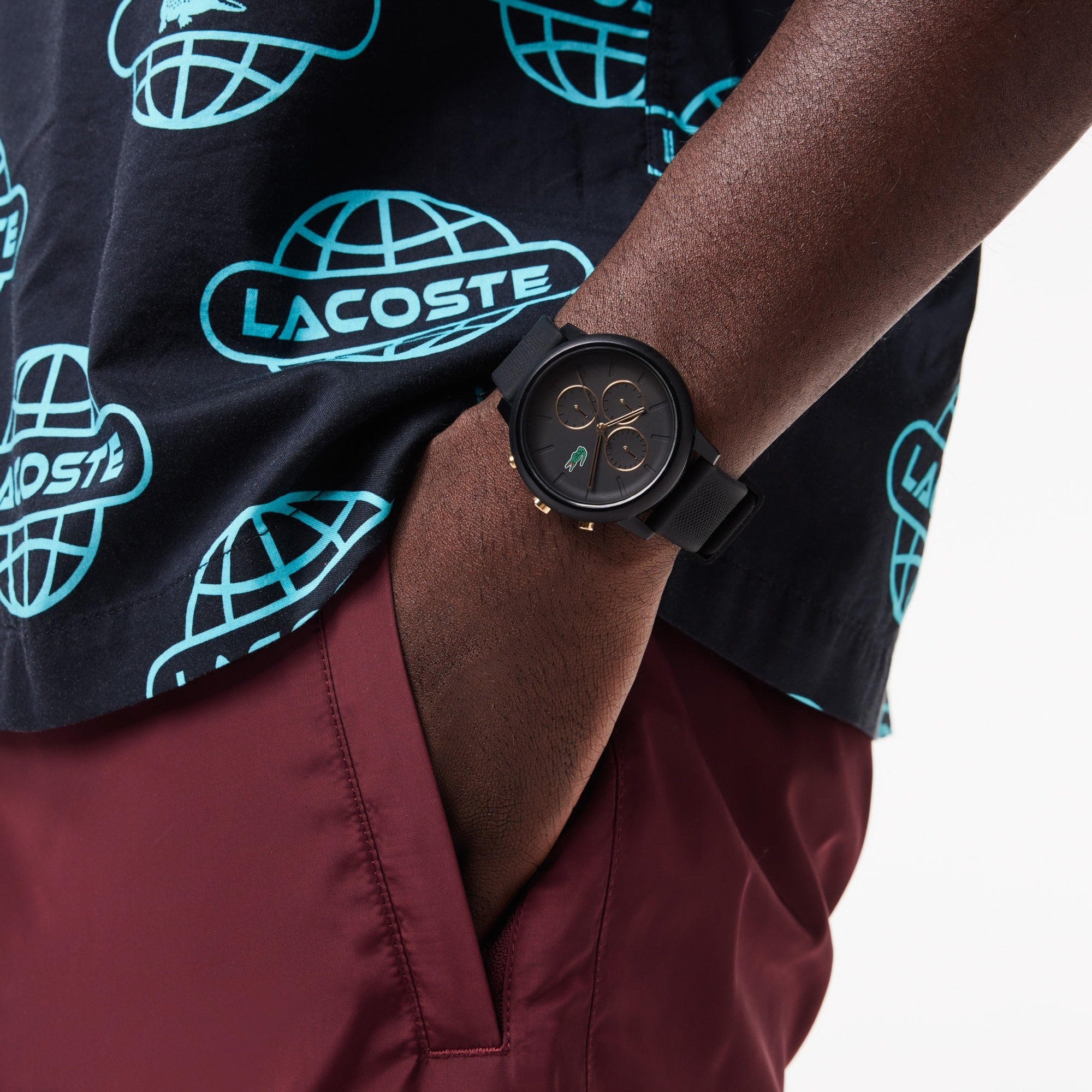 Montre chronographe Lacoste.12.12 silicone - 2011247