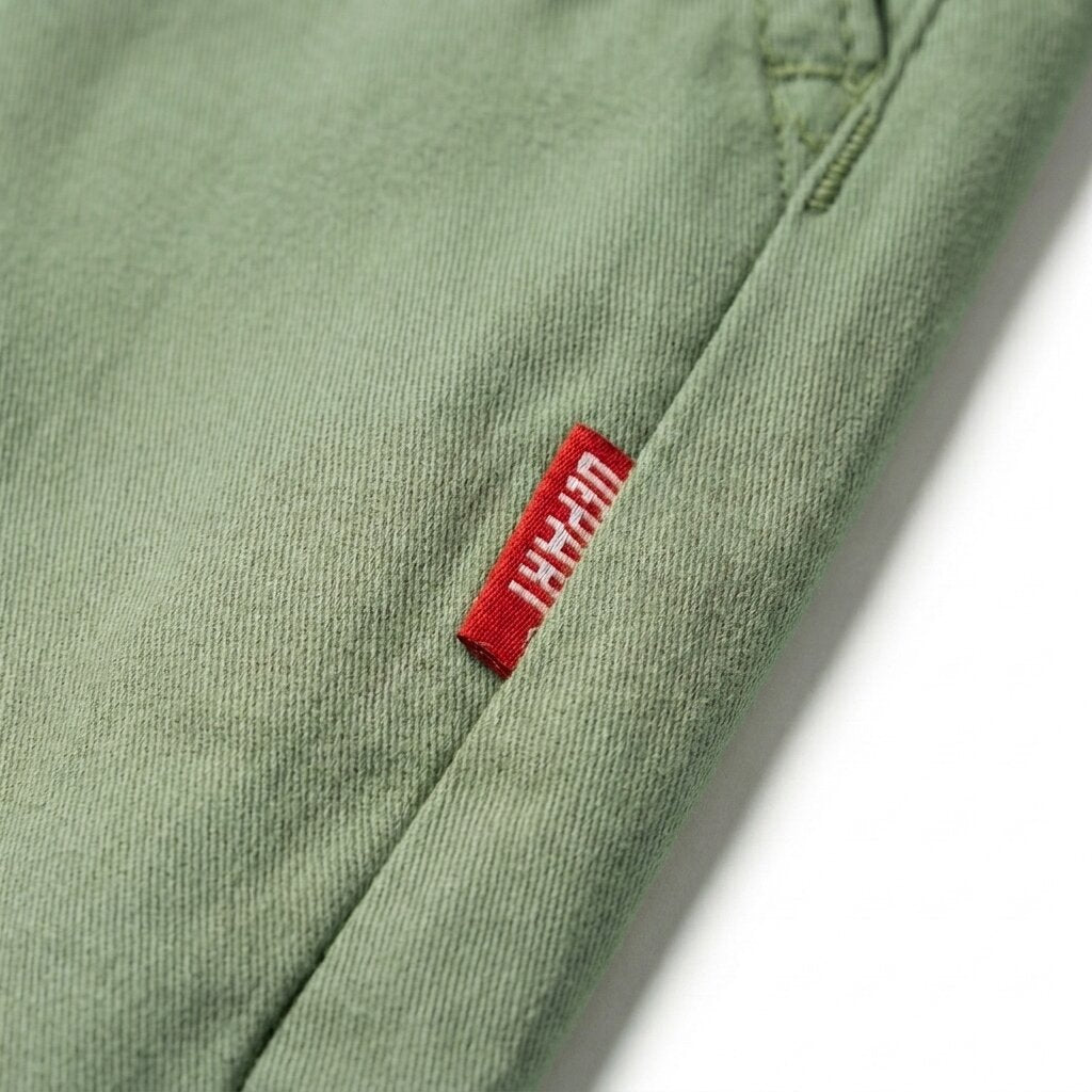 DEPART Short chino homme - G21-000175-GREEN