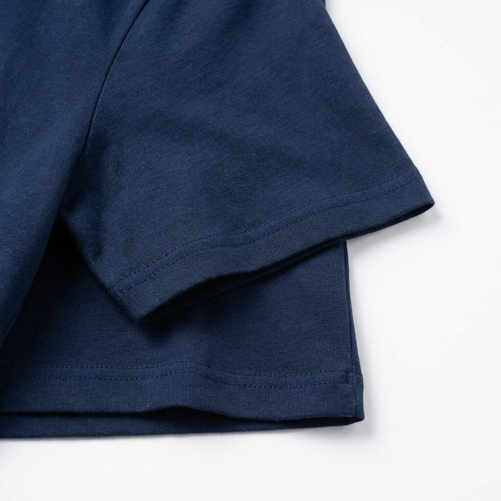 LUMBERJACK MEN TEE ITALY BIG LOGO NAVY - LBJ27001-NVY