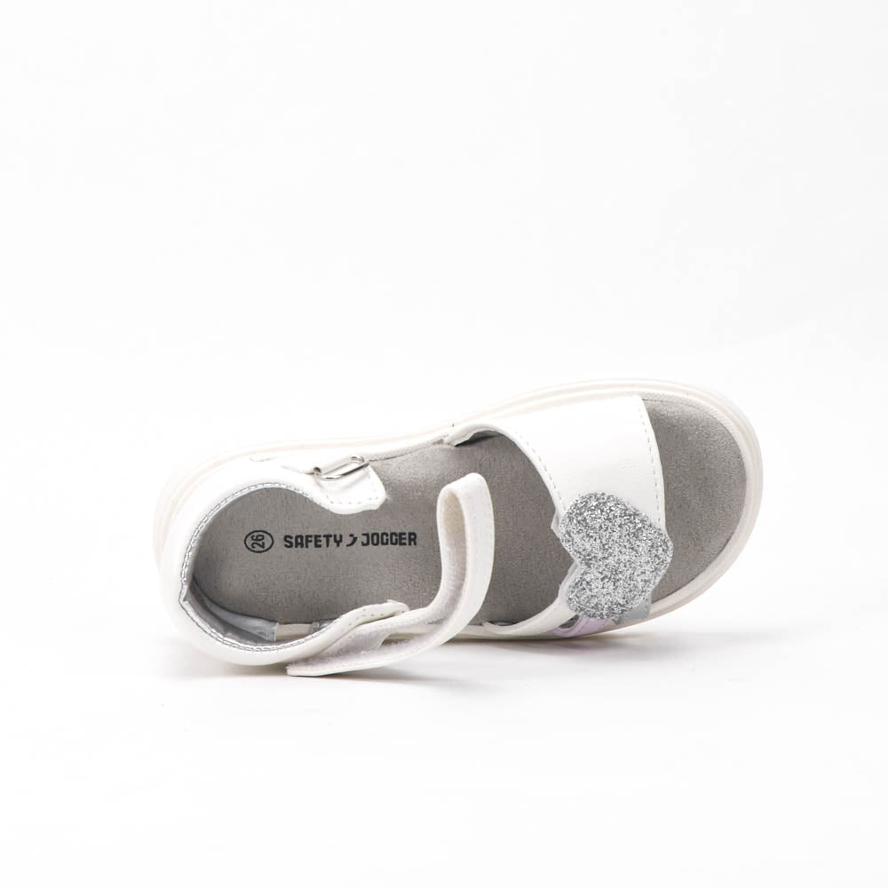 Safety Jogger Sandale Fillette - 591782-WHT-SIL