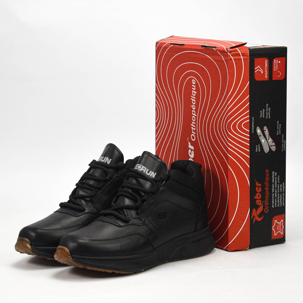 ABER SHOES NOIR - AB-002