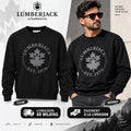 LUMBERJACK SWEAT SHIRT - LBJ-00602-BLK