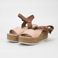 ANDRÉ SANDALES BALADINA FEMME ROSE MARRON - 52314607647