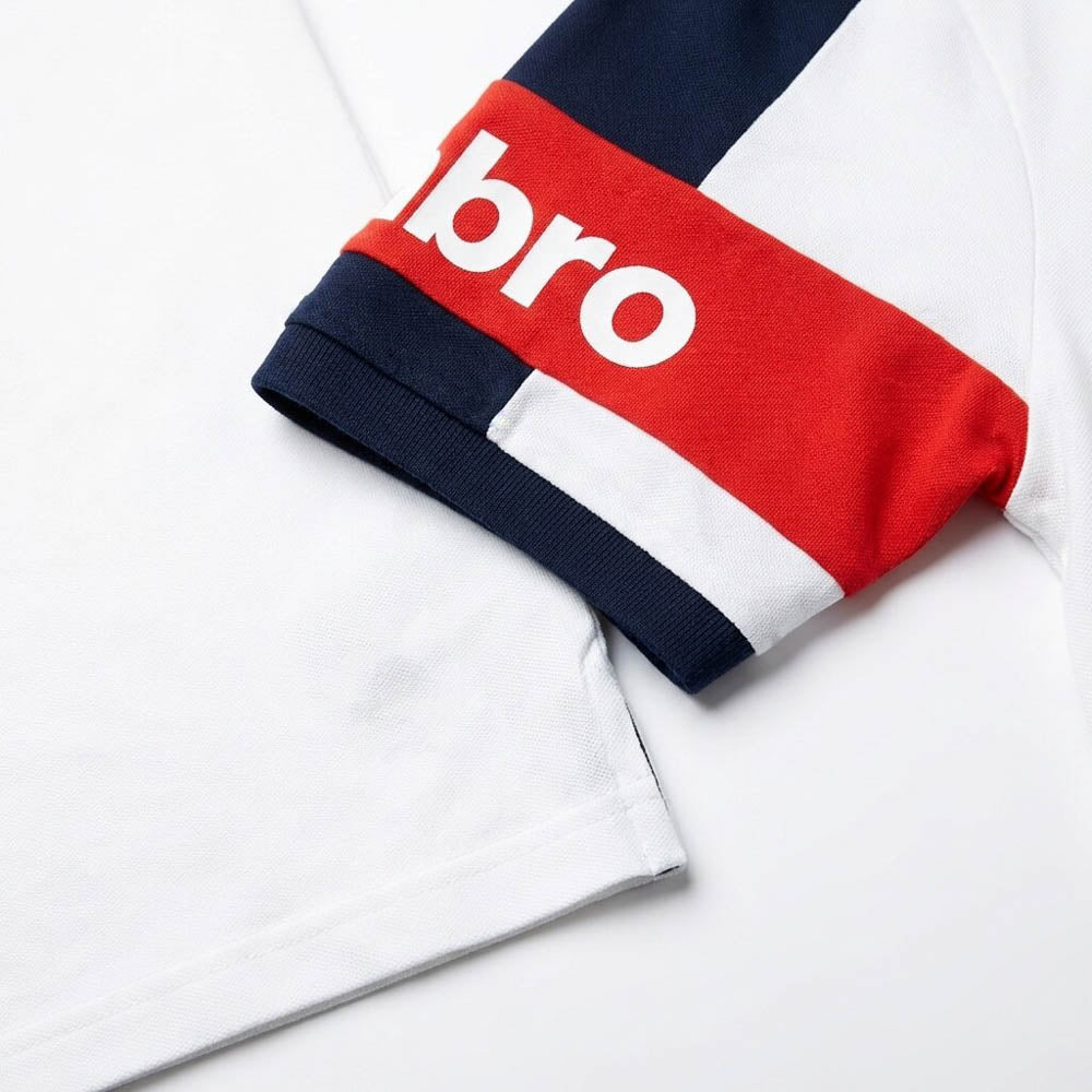 UMBRO POLOS ORIGINAL HOMME BLANC COTON - UAA241M014 -100
