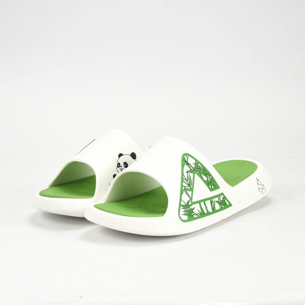Peak Taichi Sports Slippers White/Green - ET53097L-Z506