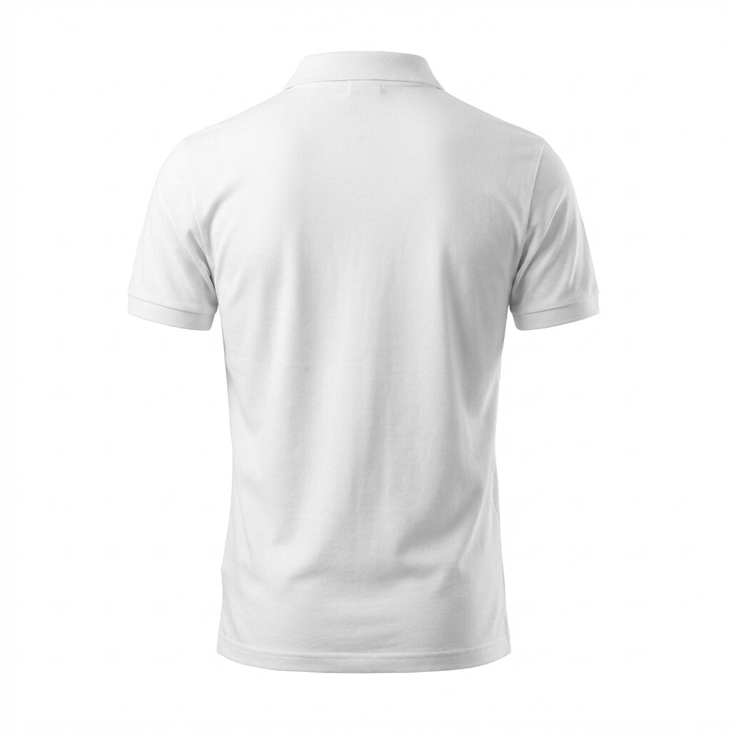 LUMBERJACK MEN POLO ESSENTIALS MINI LOGO WHITE - LBJ69009-WHT