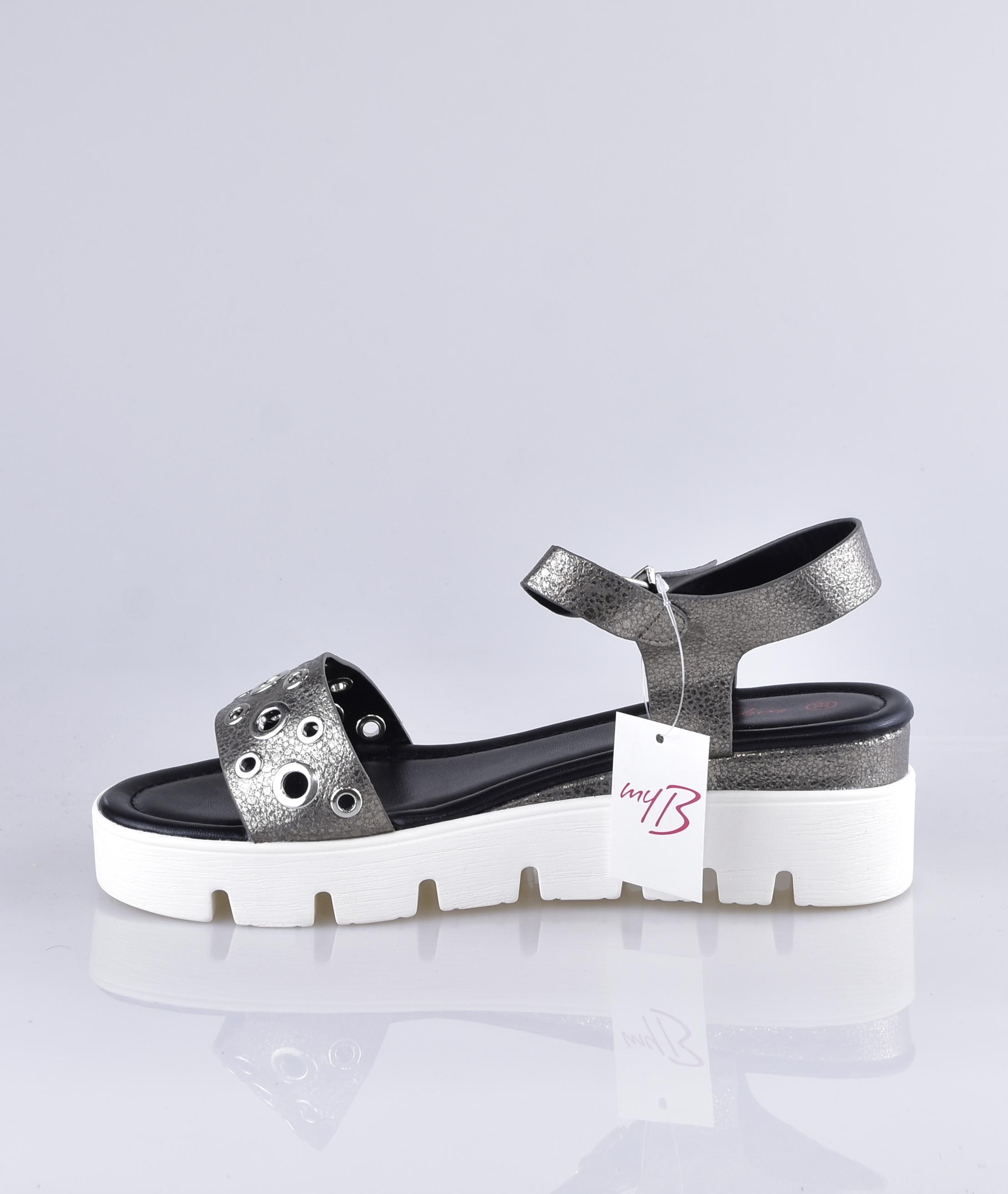 Sandale Femme MYB silver 81513144s - 1273