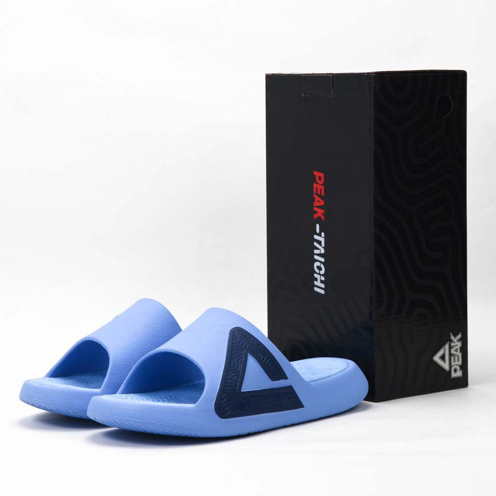 PEAK MEN TAICHI SLIPPERS LT DK BLUE - ET59095L-3130