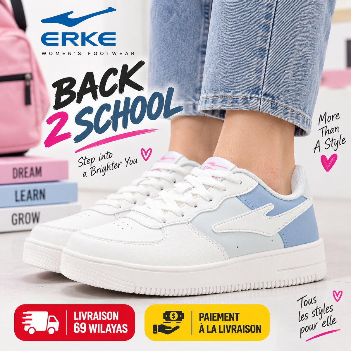 ERKE FOOTWEAR - 12126101052-007