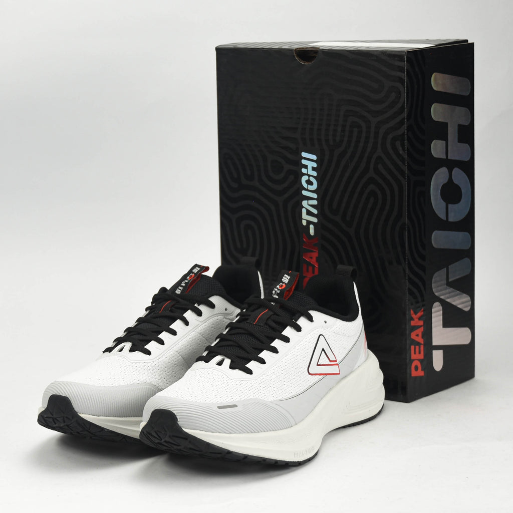 Peak Taichi Cushion Running Shoes Lt.Grey/Black - EXT54387H-2220