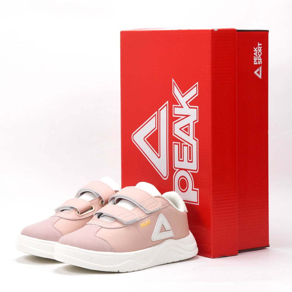 PEAK BASKET CASUAL SPORT FILLETTE PINK - EK59760H-00CK