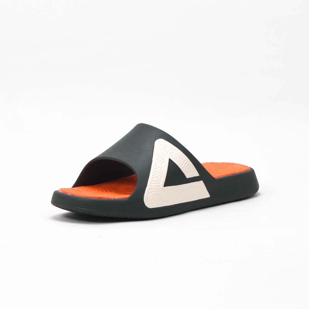 PEAK MEN TAICHI SLIPPERS GREEN RED - ET59095L-X986