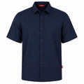 Départ Homme Chemise en Lin Blue - MZ139-G21-000743