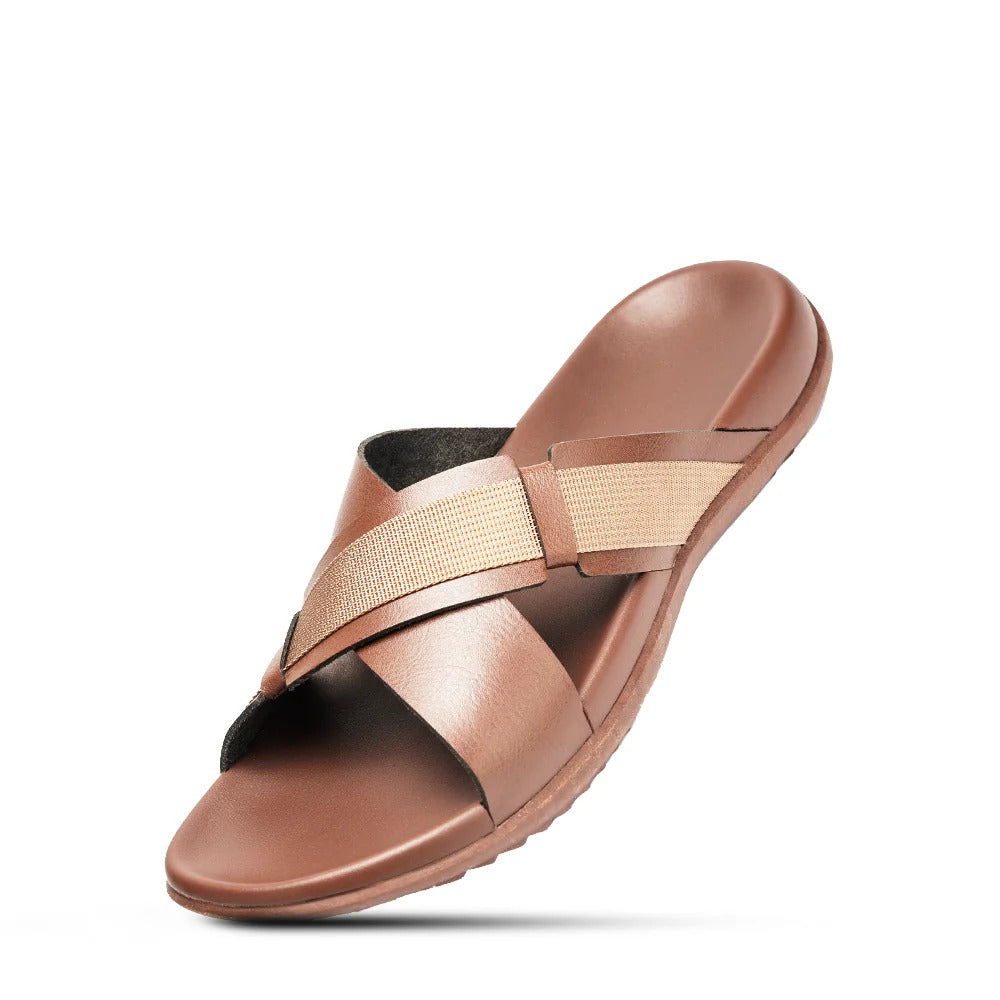 PUCA ROYAL SLIDER 02 BROWN - 11241