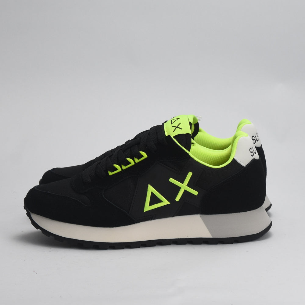 BASKET SUN68 JAKI FLUO 11 NERO - Z44115-11