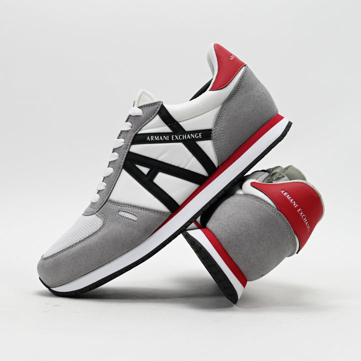 Armani Exchange Retro Running Sneakers - XUX017-XCC68-GR