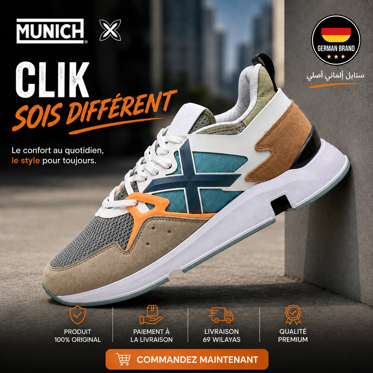 Munich Clik 89 Sneakers - CLIK-4172089