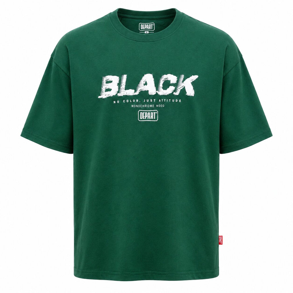 Départ Homme T-shirt Oversize Vert - MT319-G23-014090