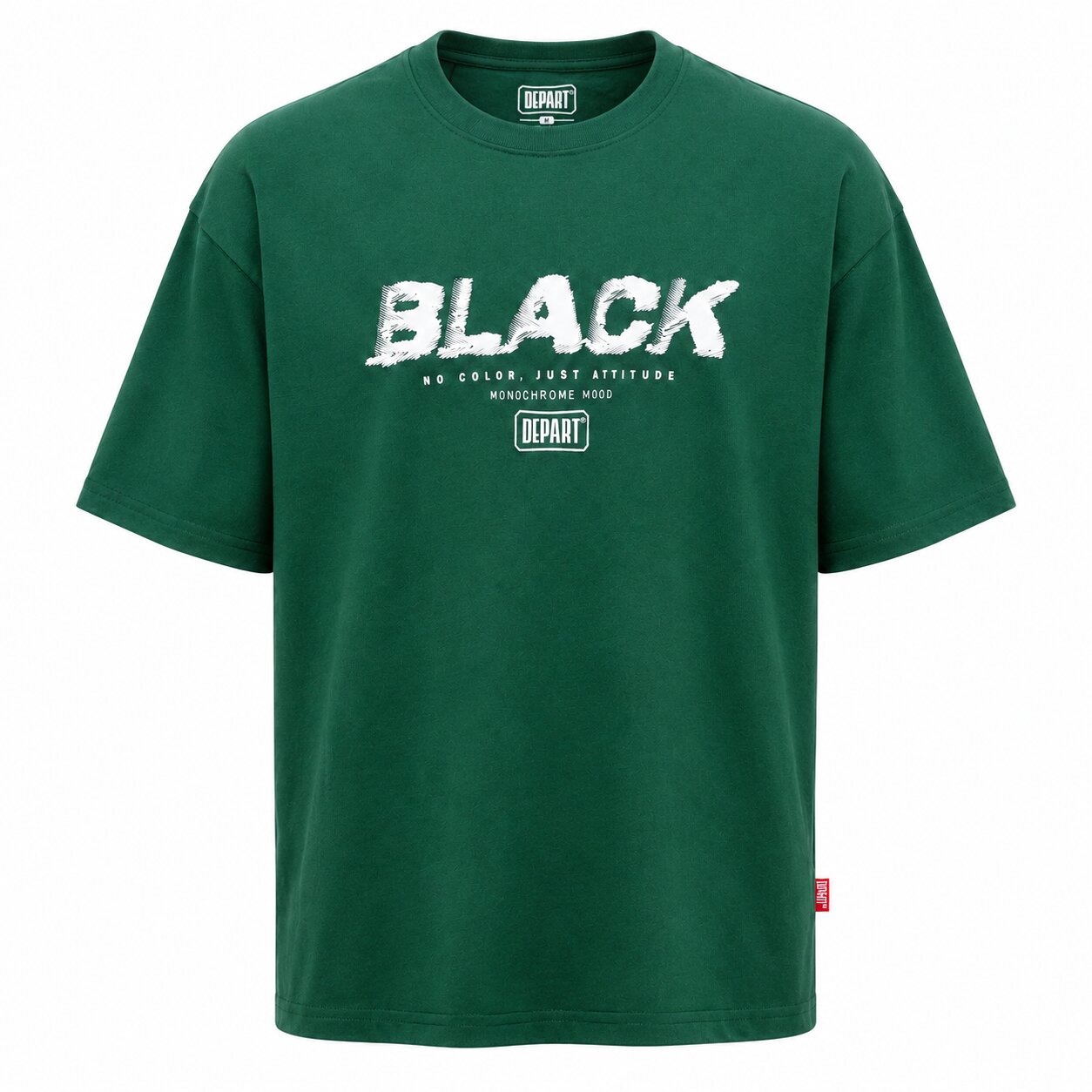 Départ Homme T-shirt Oversize Vert - MT319-G23-014090