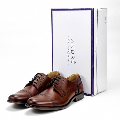 ANDRÉ CHAUSSURE CLASSIQUE HOMME LORDMAN MARRON - 51132200649
