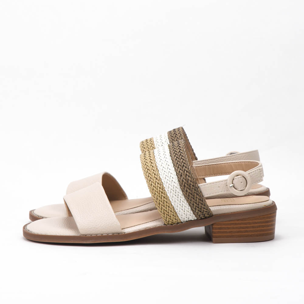 Safety Jogger Sandales à Talons Femme - 610300-BEI-MUL