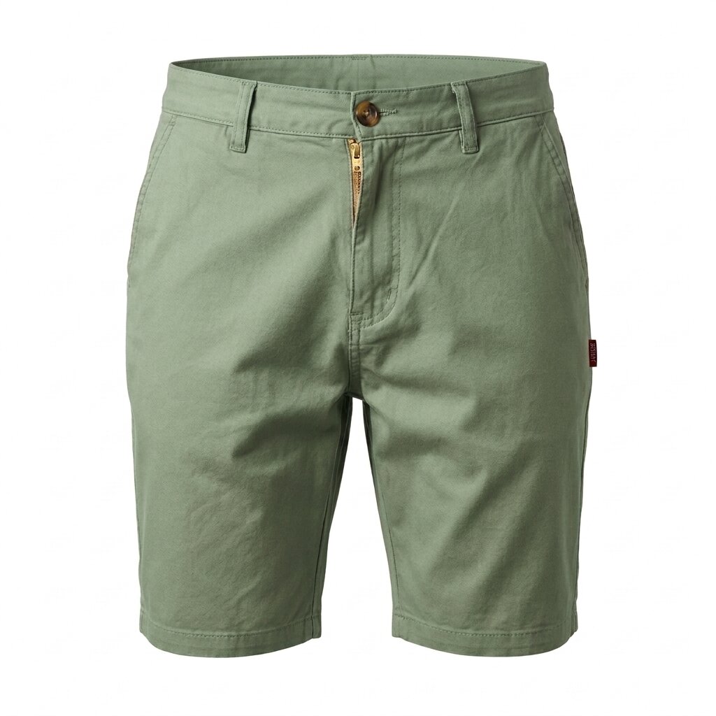 DEPART Short chino homme - G21-000175-GREEN