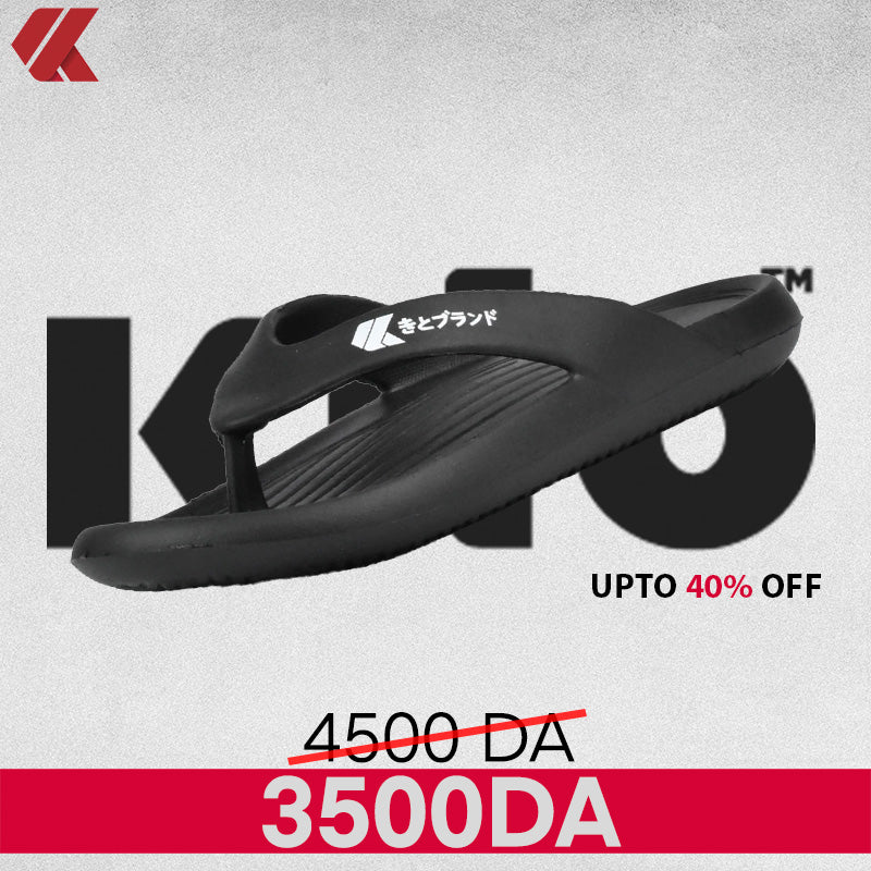 CLAQUETTE AG30M BLACK KITO - AG30MBLK
