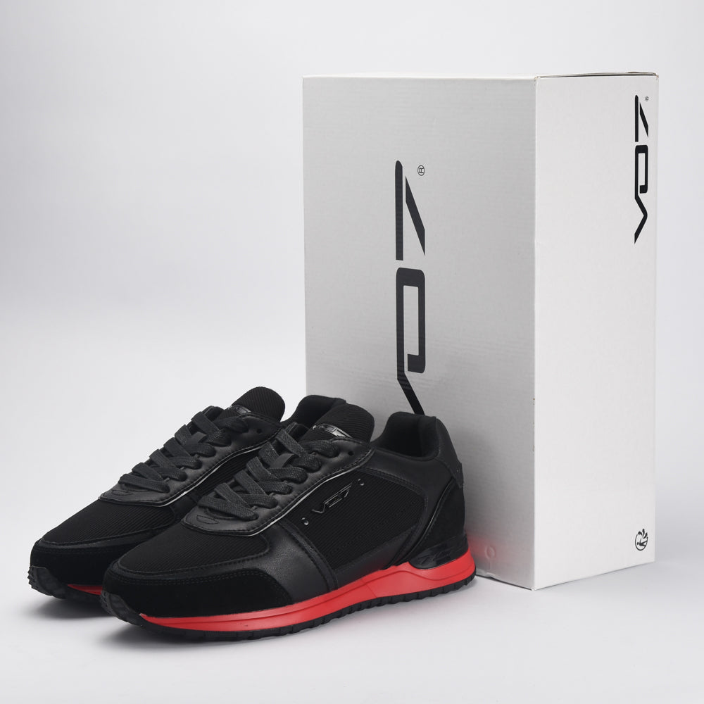 VO7 CHAUSSURE CASUAL MILAN ACM HOMME NOIR - CH-MIL-ACM-DARK