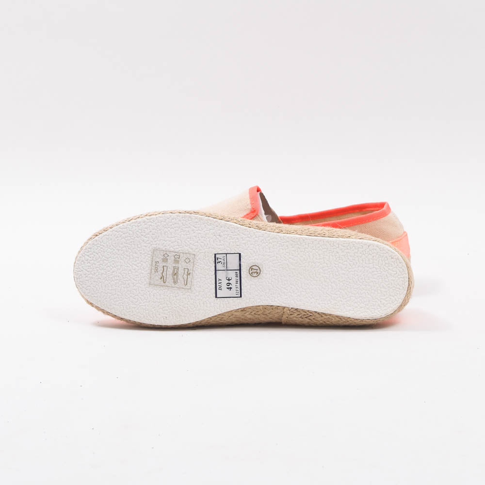 ANDRÉ ESPADRILLES FEMME DIXY ORANGE - 52357981009