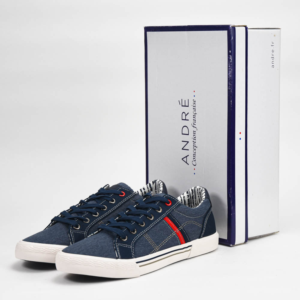 ANDRÉ ESPADRILLE HOMME SUNWAKE BLEU - 51355480615
