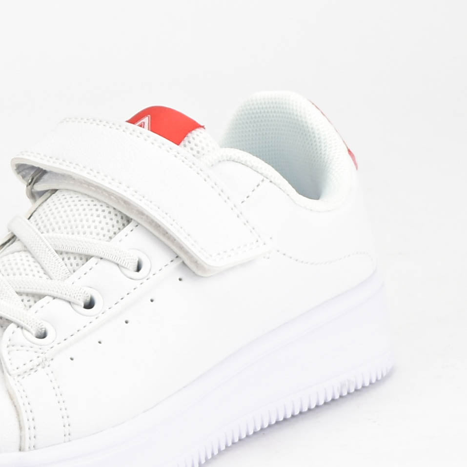 PEAK KIDS SHOES WHITE/RED - EK3902B-1060