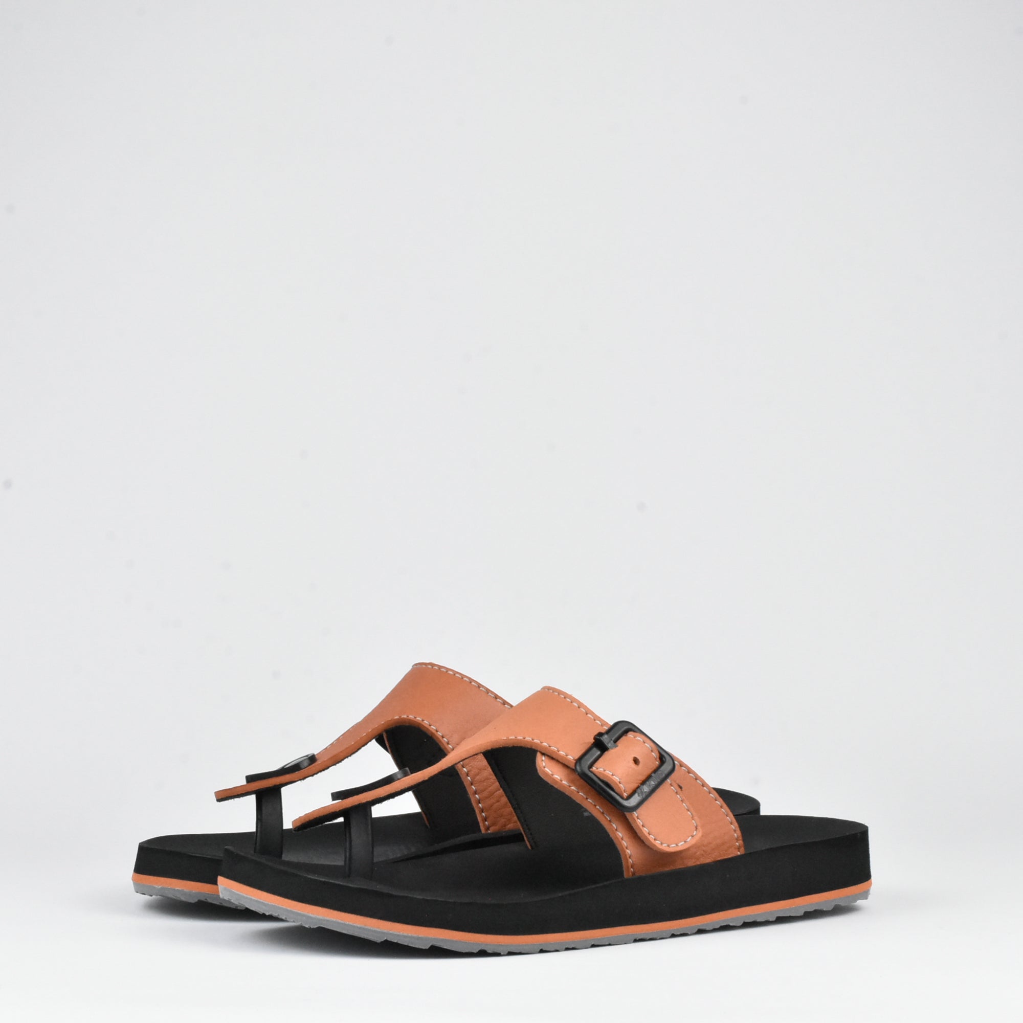 CLAQUETTE AA54M ORANGE BLACK KITO - AA54MOBLK