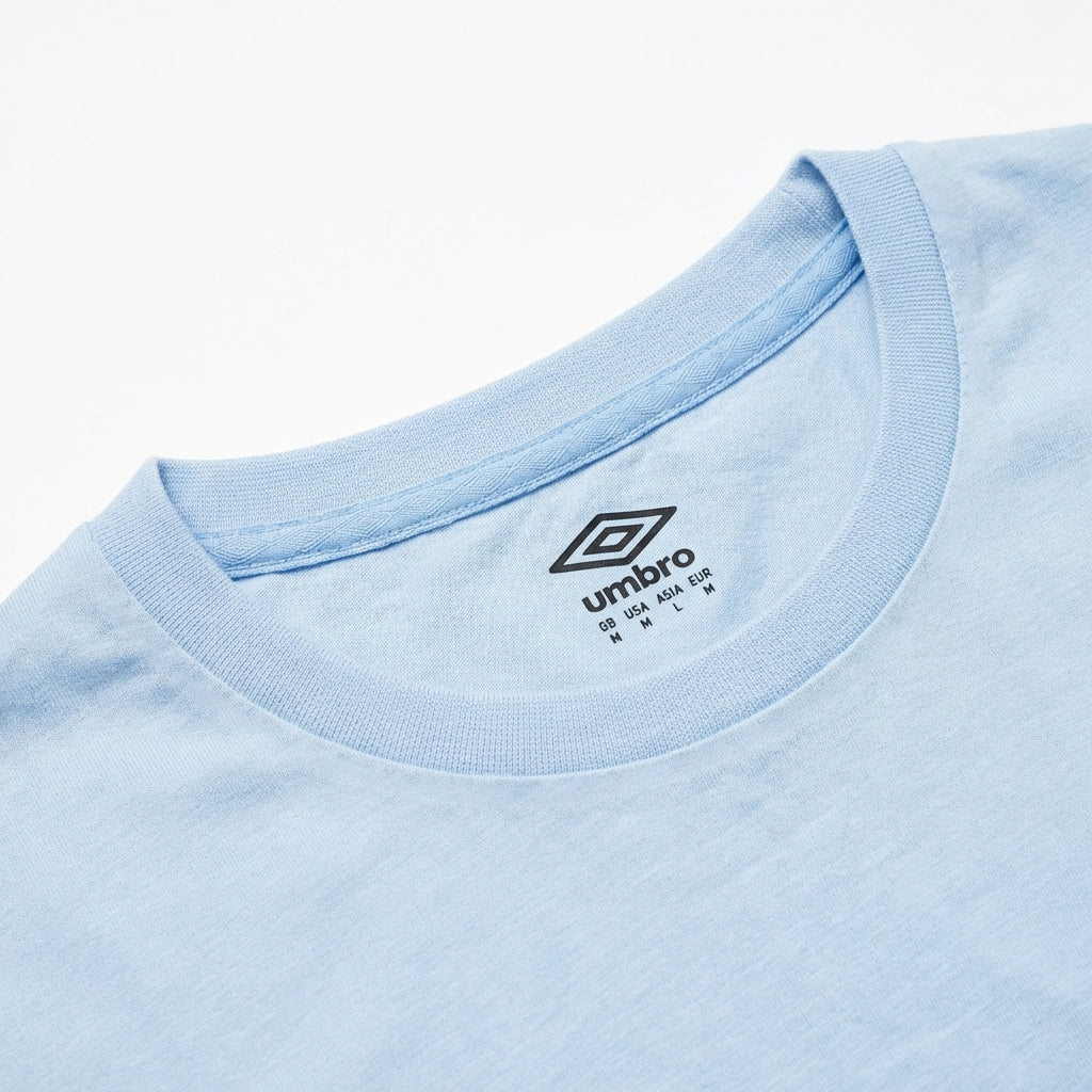 UMBRO T-SHIRTS ORIGINAL HOMME BLEU CIEL COTON - UAA241M007-021