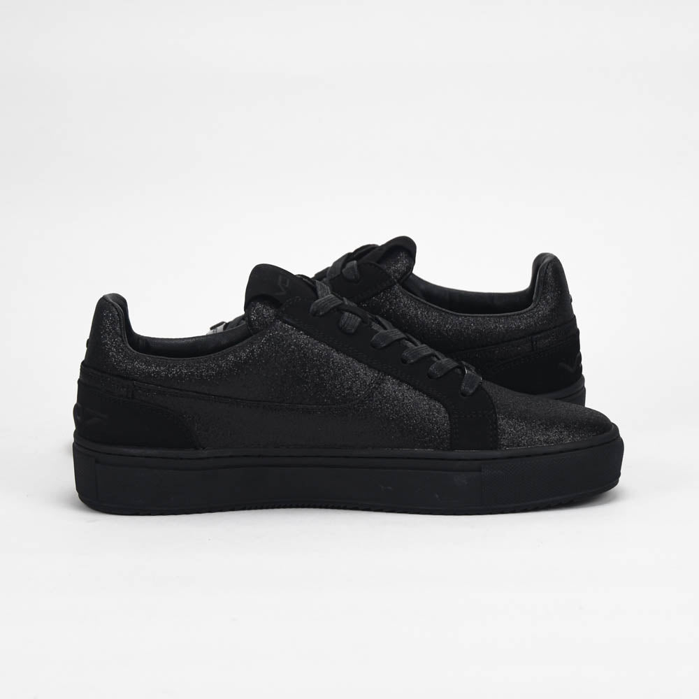 VO7 BASKETS DE LUXE ROMA GLITTER HOMME NOIR - CH-ROM-GLI-BL