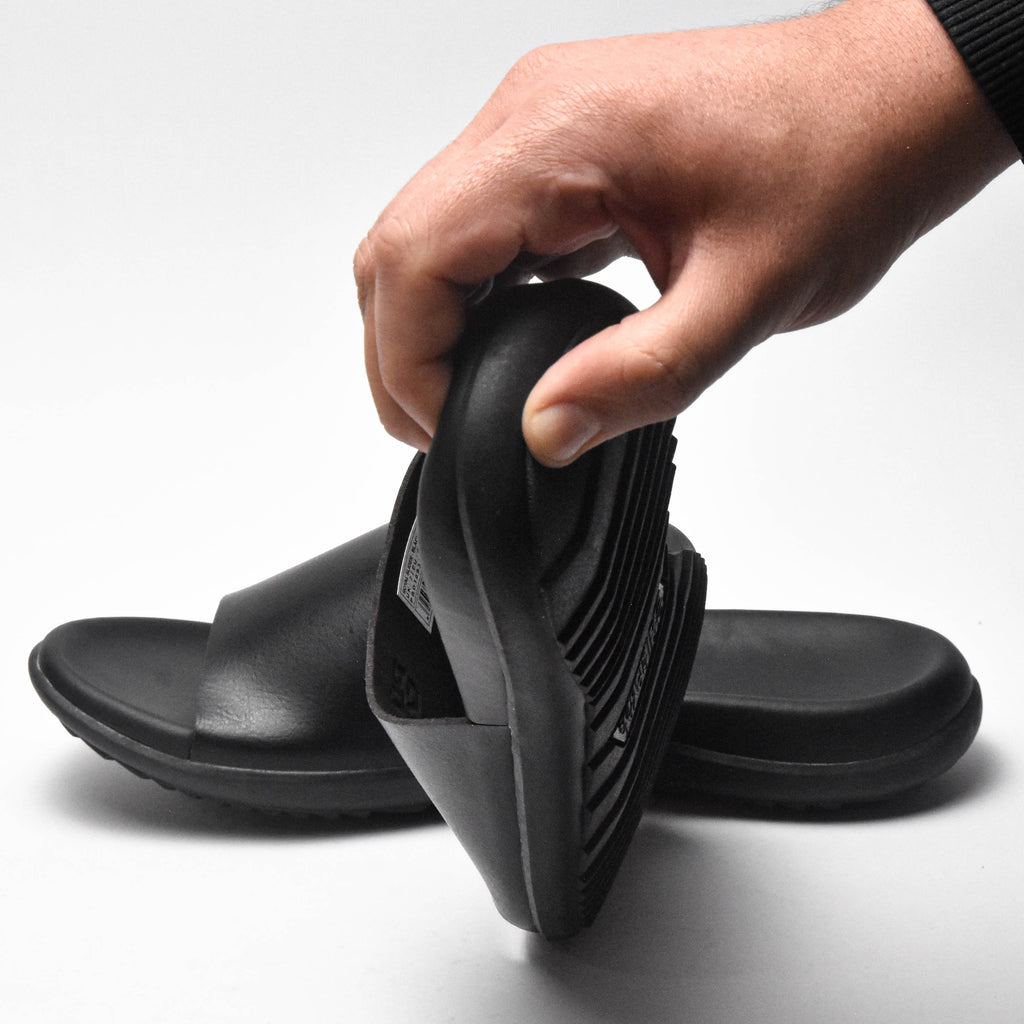 PUCA MEN SPORT SLIPPERS CRATER BLACK - 10933